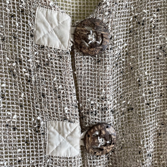 Keren Crochet Women’s Open Knit Cardigan Large Fairy Grunge Lagenlook Artsy - Picture 9 of 14